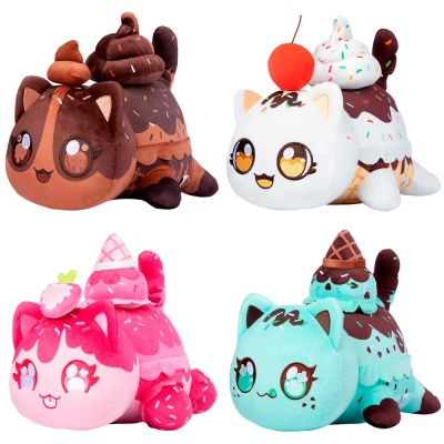 Мягкая игрушка сюрприз Мороженое 28 см MeeMeow Aphmau 6800 1